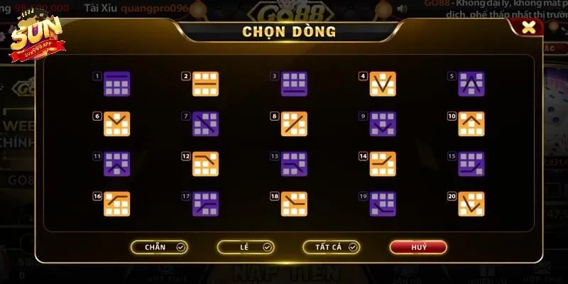 Tùy chọn các dòng trả thưởng mang lại trải nghiệm thú vị hơn